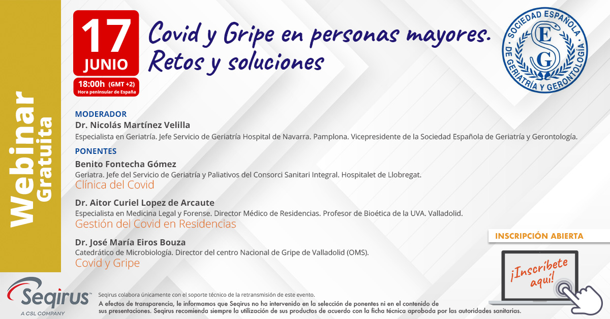 <p>Covid y Gripe en personas mayores. Retos y soluciones</p>